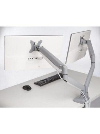 KENSINGTON BRAZO DE ESCRITORIO PARA 2 MONITORES 13 - 32 HASTA 18KG GRIS-PLATA - Image 7