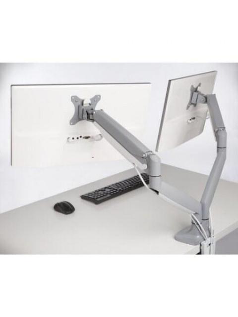 KENSINGTON BRAZO DE ESCRITORIO PARA 2 MONITORES 13 - 32 HASTA 18KG GRIS-PLATA - Image 7
