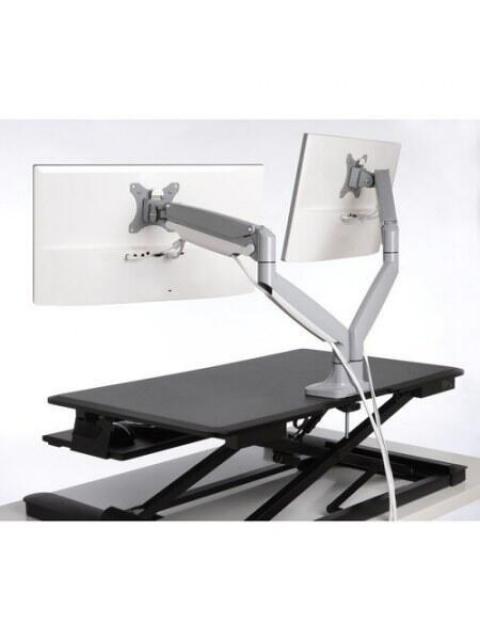 KENSINGTON BRAZO DE ESCRITORIO PARA 2 MONITORES 13 - 32 HASTA 18KG GRIS-PLATA - Image 9