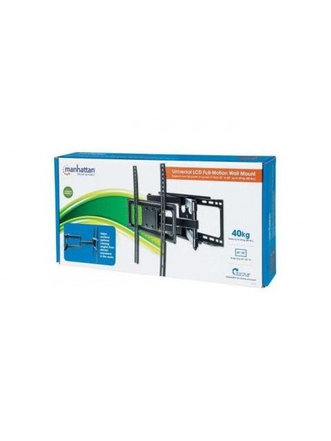 MANHATTAN SOPORTE DE PARED 461344 PARA PANTALLA 32 - 55 HASTA 40KGS. NEGRO - Image 6