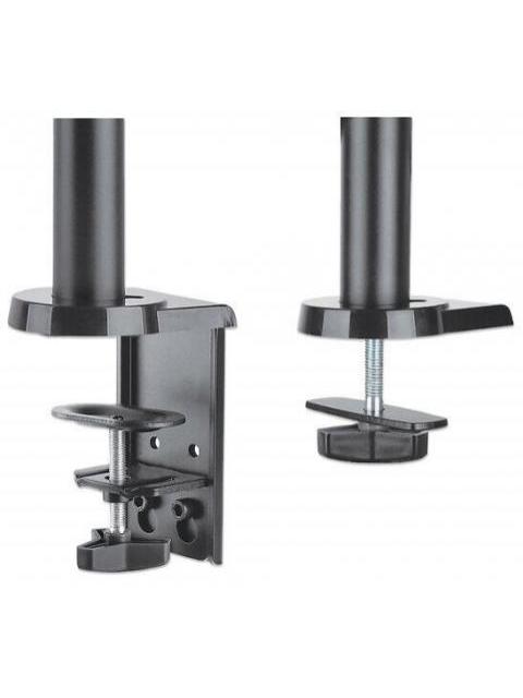 MANHATTAN SOPORTE DE ESCRITORIO 2 MONITORES 17 - 32 HASTA 8KG NEGRO - Image 5