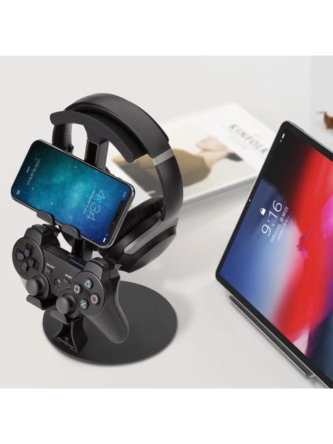 SOPORTE PARA AURICULARES ACTECK BD414 ABS METAL SILICONA - Image 5