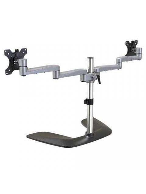 STARTECH  SOPORTE DE ESCRITORIO PARA 2 MONITORES MAX. 32 HASTA 8KG PLATA - Image 3