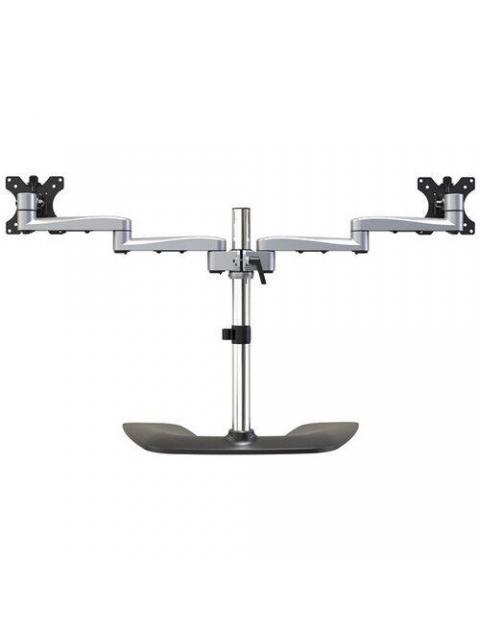 STARTECH  SOPORTE DE ESCRITORIO PARA 2 MONITORES MAX. 32 HASTA 8KG PLATA - Image 5
