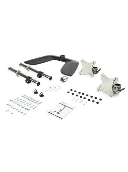 STARTECH  SOPORTE VERTICAL PARA ESCRITORIO PARA 2 MONITORES 13 - 27 HASTA 16KG NEGRO - Image 7