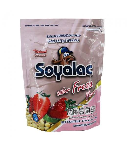 SOYALAC SABOR FRESA 500GR. BEBIDA DE SOYA INSTANTANEA COMERCIALIZADORA RAPI FRUIT