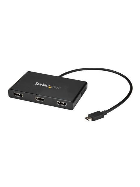SPLITTER DIVISOR STARTECH MSTCDP123HD USB-C A 3 PUERTOS HDMI