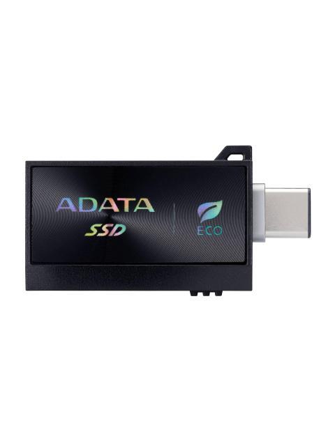 SSD EXTERNO ADATA SC730 512GB. CONECTORES DOBLES USBC Y USBA INTEGRADOS (USB 3.2 GEN2). 600 MB-S DE LECTURA-ESCRITURA. COLOR NEGRO. SC730512GCACTI