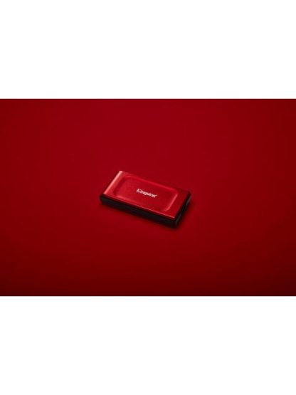 SSD EXTERNO KINGSTON XS1000 1TB USB C ROJO - Image 7
