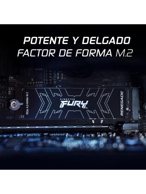 SSD KINGSTON FURY RENEGADE NVME 2TB PCI EXPRESS 4.0 M.2 - Image 5