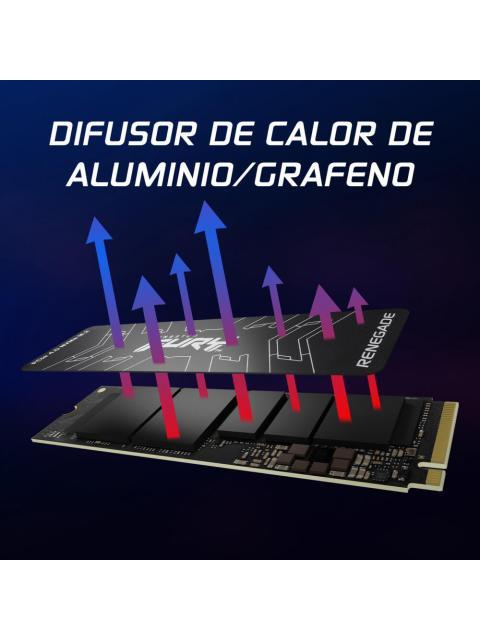 SSD KINGSTON FURY RENEGADE NVME 2TB PCI EXPRESS 4.0 M.2 - Image 7