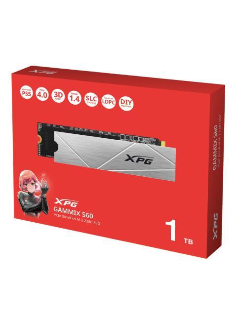 SSD XPG GAMMIX S60 NVME 1TB PCI EXPRESS 4.0 M.2 - Image 8