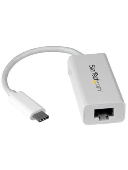 STARTECH  ADAPTADOR DE RED GIGABIT USB-C - USB 3.1 GEN1 5 GBPS BLANCO