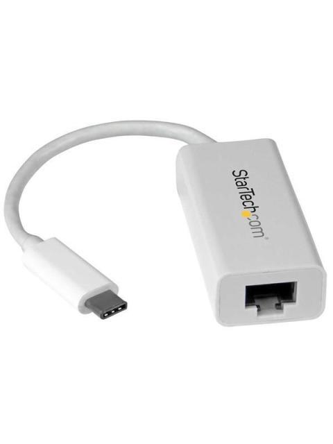 STARTECH  ADAPTADOR DE RED GIGABIT USB-C - USB 3.1 GEN1 5 GBPS BLANCO
