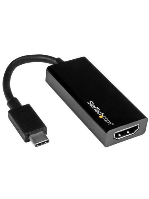STARTECH  ADAPTADOR DE VIDEO USB 3.1 C - HDMI NEGRO