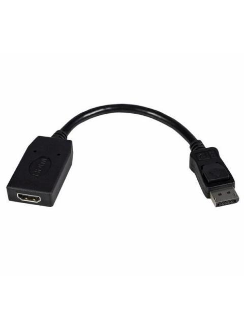 STARTECH  ADAPTADOR DISPLAYPORT 1.2 MACHO - HDMI HEMBRA 1080P 24CM