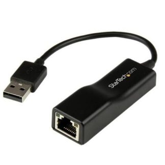 STARTECH  ADAPTADOR EXTERNO USB 2.0 DE RED FAST ETHERNET 10-100 MBPS 15CM