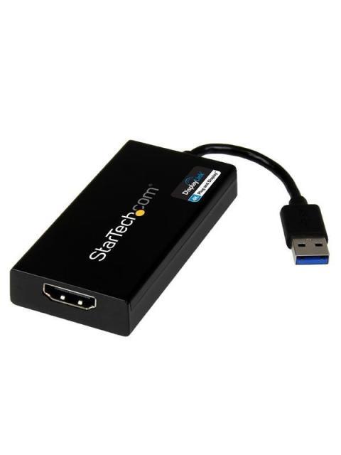 STARTECH  ADAPTADOR GRAFICO EXTERNO MULTI MONITOR USB 3.0 MACHO - HDMI HEMBRA ULTRA HD 4K