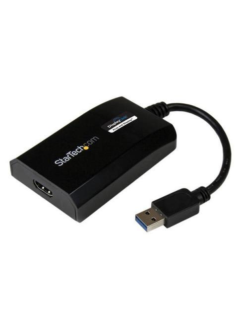 STARTECH  ADAPTADOR GRAFICO EXTERNO MULTIMONITOR USB 3.0 - HDMI HD CERTIFICADO DISPLAYLINK PARA MAC-PC