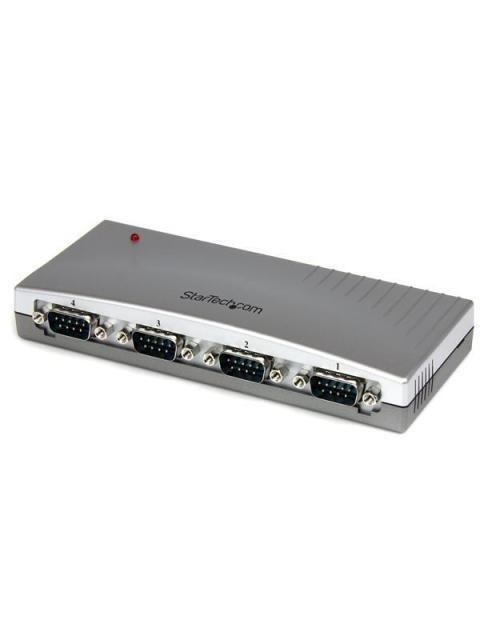 STARTECH  ADAPTADOR HUB USB A RS-232 4 PUERTOS 0.115 MBIT-S