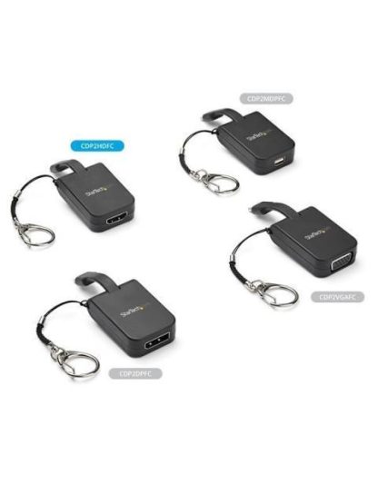 STARTECH  ADAPTADOR PORTATIL USB C MACHO - HDMI HEMBRA NEGRO - Image 7