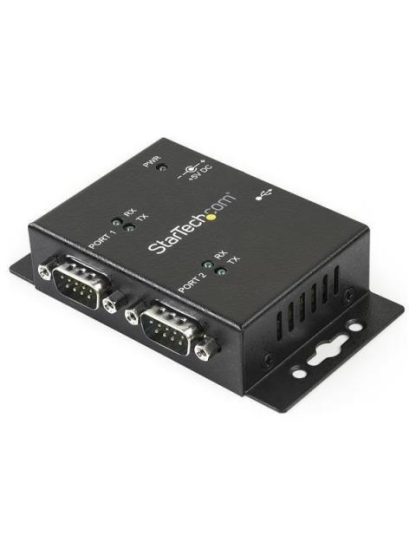 STARTECH  ADAPTADOR SERIAL MACHO - USB-B HEMBRA NEGRO