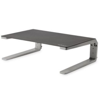 STARTECH  BASE DE SOPORTE PARA MONITOR HASTA 32 HASTA 10KG NEGRO-PLATA
