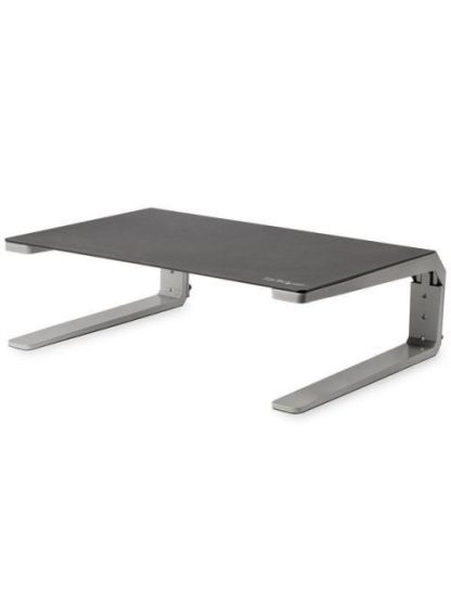 STARTECH  BASE DE SOPORTE PARA MONITOR HASTA 32 HASTA 10KG NEGRO-PLATA