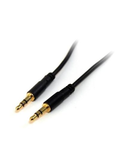 STARTECH  CABLE 35MM MACHO - 35MM MACHO 90CM NEGRO