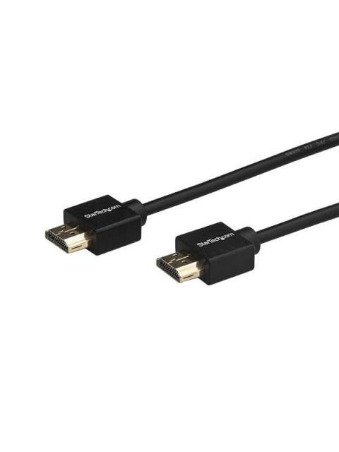 STARTECH  CABLE CERTIFICADO PREMIUM HDMI 2.0 MACHO - HDMI 2.0 MACHO 4K 60HZ 2 METROS NEGRO