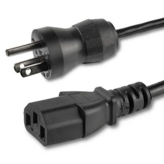 STARTECH  CABLE DE PODER NEMA 5-15P MACHO - C13 ACOPLADOR HEMBRA 90CM NEGRO