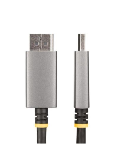 STARTECH  CABLE DISPLAYPORT 1.4 MACHO - HDMI 2.1 MACHO 144HZ 2 METROS NEGRO-GRIS - Image 2