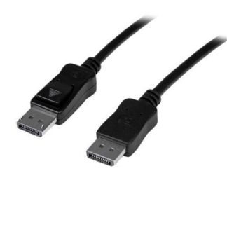 STARTECH  CABLE DISPLAYPORT MACHO - DISPLAYPORT MACHO 4K 30HZ 15 METROS NEGRO