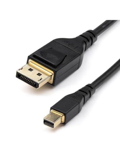 STARTECH  CABLE DISPLAYPORT MACHO - MINI DISPLAYPORT MACHO 2 METROS NEGRO