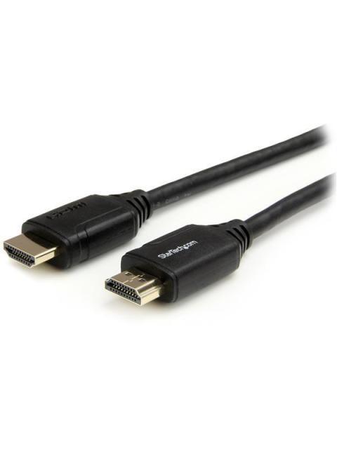 STARTECH  CABLE HDMI CERTIFICADO PREMIUM CON ETHERNET HDMI 2.0 MACHO - HDMI 2.0 MACHO 4K 60HZ 2 METROS BLANCO