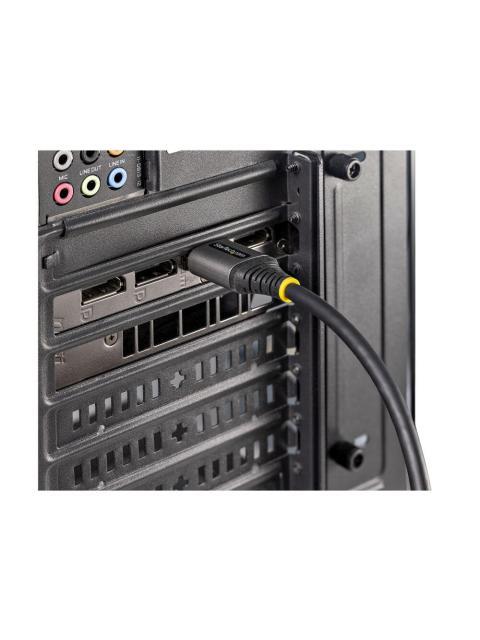 STARTECH  CABLE HDMI DE ALTA VELOCIDAD CON CERTIFICACION PREMIUM HDMI 2.0 MACHO - HDMI 2.0 MACHO 4K 60HZ 3 METROS GRIS-NEGRO - Image 6