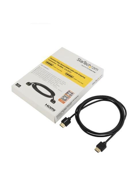 STARTECH  CABLE CERTIFICADO PREMIUM HDMI 2.0 MACHO - HDMI 2.0 MACHO 4K 60HZ 2 METROS NEGRO - Image 5