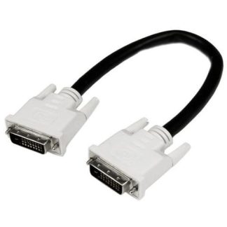 STARTECH  CABLE PARA MONITOR DVI-D MACHO - DVI-D MACHO 30CM NEGRO