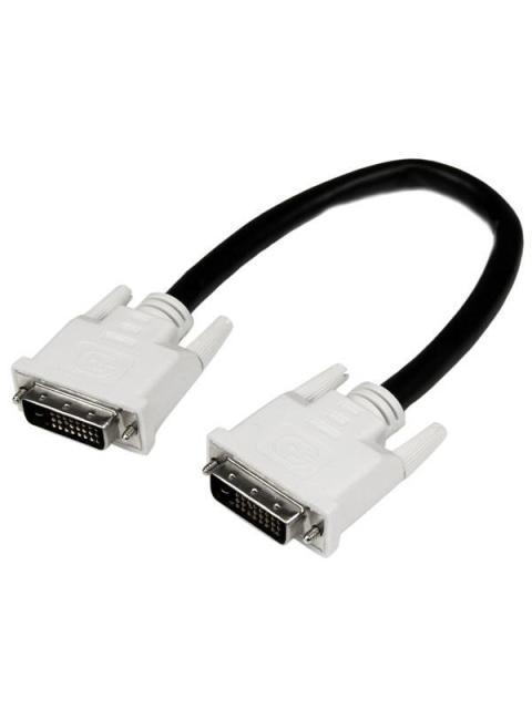 STARTECH  CABLE PARA MONITOR DVI-D MACHO - DVI-D MACHO 30CM NEGRO