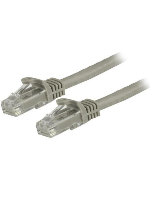 STARTECH  CABLE PATCH CAT6 UTP SIN ENGANCHES RJ-45 MACHO - RJ-45 MACHO 4.3 METROS GRIS