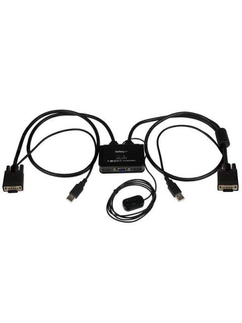 STARTECH  CABLE SWITCH KVM SV211USB USB+VGA 85CM NEGRO