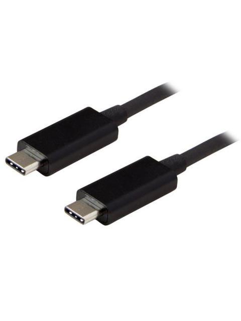 STARTECH  CABLE USB 3.1 C MACHO - USB 3.1 C MACHO 1 METRO NEGRO