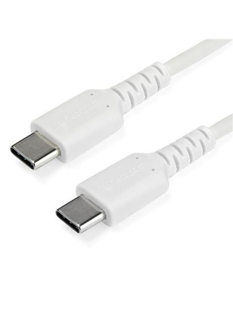 STARTECH  CABLE USB-C MACHO - USB-C MACHO 1 METRO BLANCO