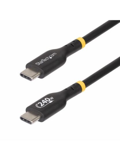 STARTECH  CABLE USB C MACHO - USB C MACHO 2 METROS NEGRO