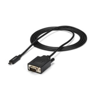 STARTECH  CABLE USB C MACHO - VGA (D-SUB) MACHO 2 METROS NEGRO