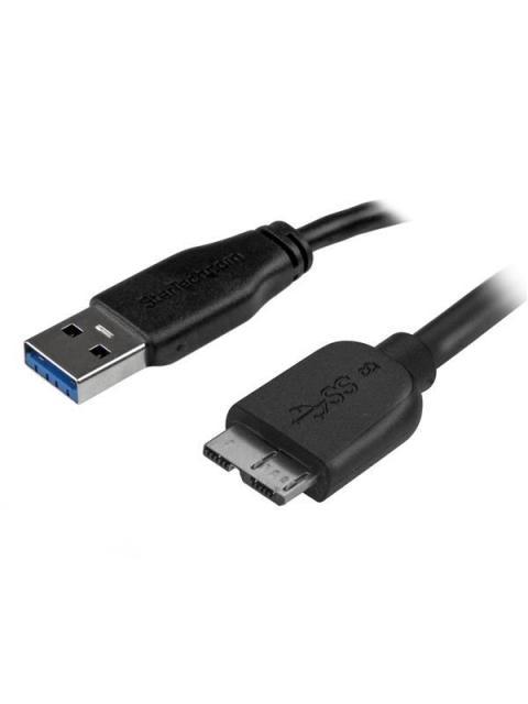STARTECH  CABLE USB MACHO - MICRO USB MACHO 2 METROS NEGRO
