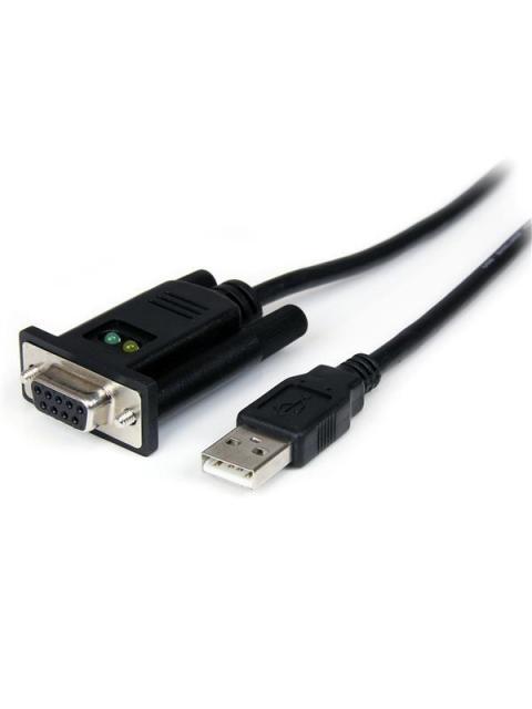 STARTECH  CABLE USB - RS-232 1 METRO NEGRO