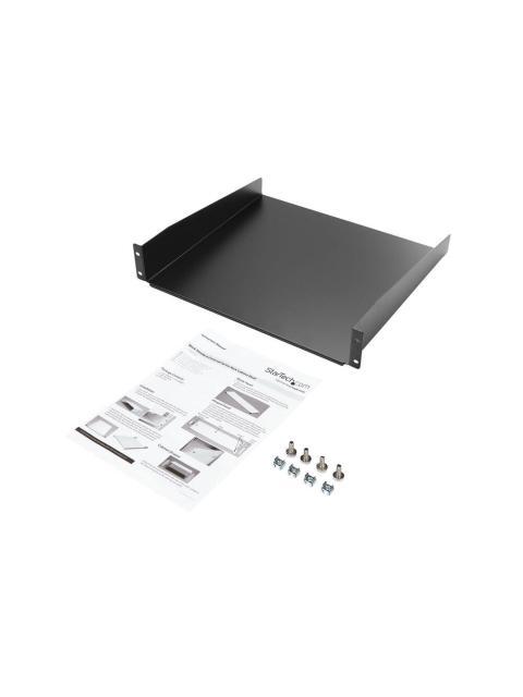 STARTECH  CABSHELF CHAROLA BANDEJA ESTANDAR UNIVERSAL PARA GABINETE RACK DE SERVIDORES -2U 19 - Image 7