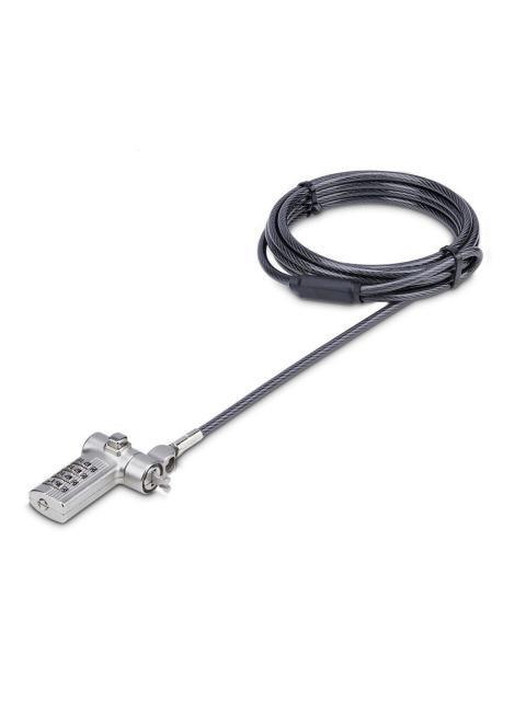 STARTECH  CANDADO DE COMBINACION PARA LAPTOP UNIVC4D-LAPTOP-LOCK 2 METROS