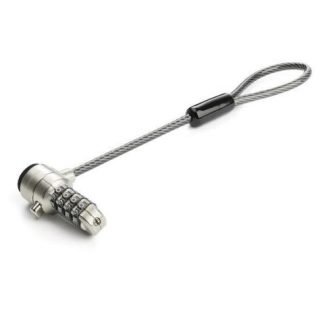 STARTECH  CANDADO DE COMBINACION PARA LAPTOPS BRNCHLOCK 15CM PLATA